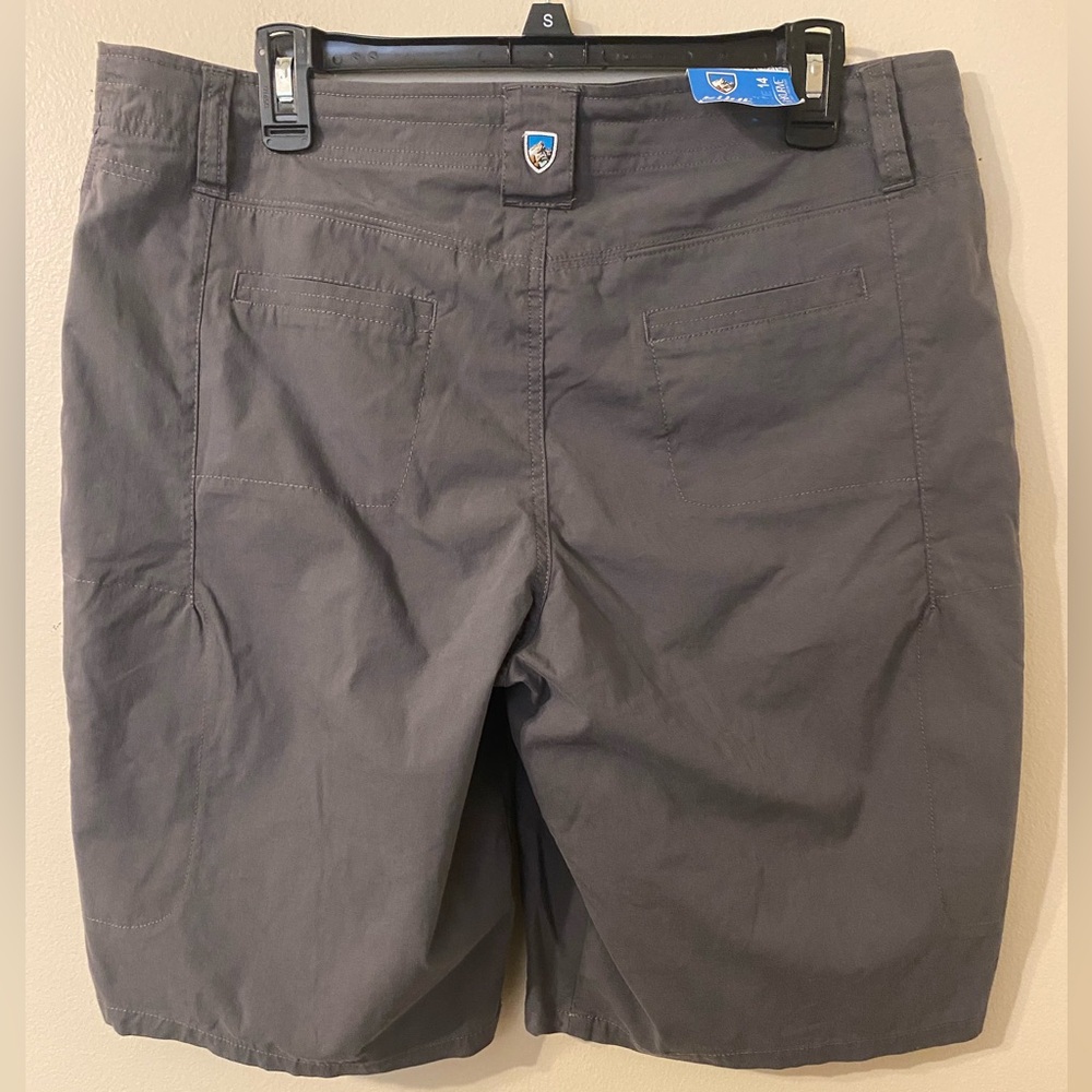 NWT Kuhl Spire Womens KuhlCurve Gray Bermuda Shorts Size 14 - Picture 2 of 4